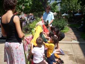 The Puppeteers at the Farmers Market